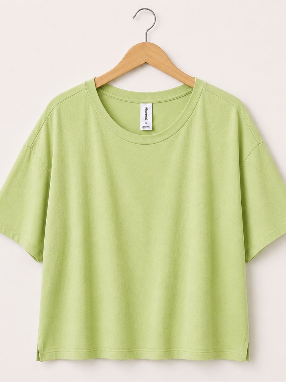 NWT New Nordstrom Abound Light Green Crop Top XL